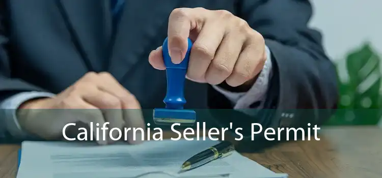 California Seller's Permit 